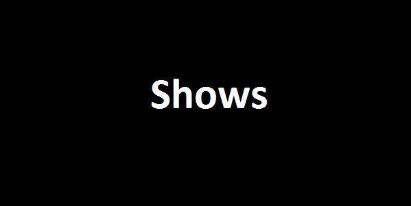 Holiday shows